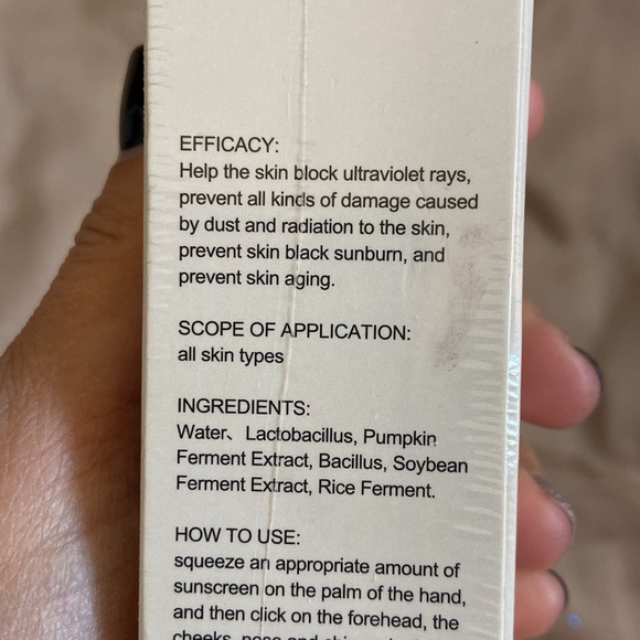 🆕 NVLEPTAP sunscreen with rice+probiotics SPF 50+ - Picture 3 of 4